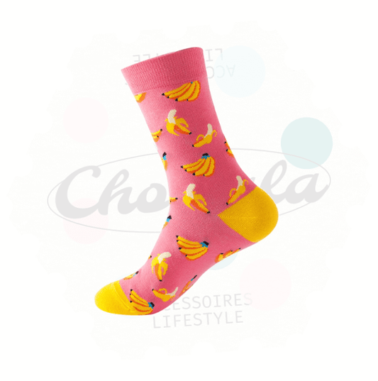 Chaussettes Fantaisie Banane - Chollala