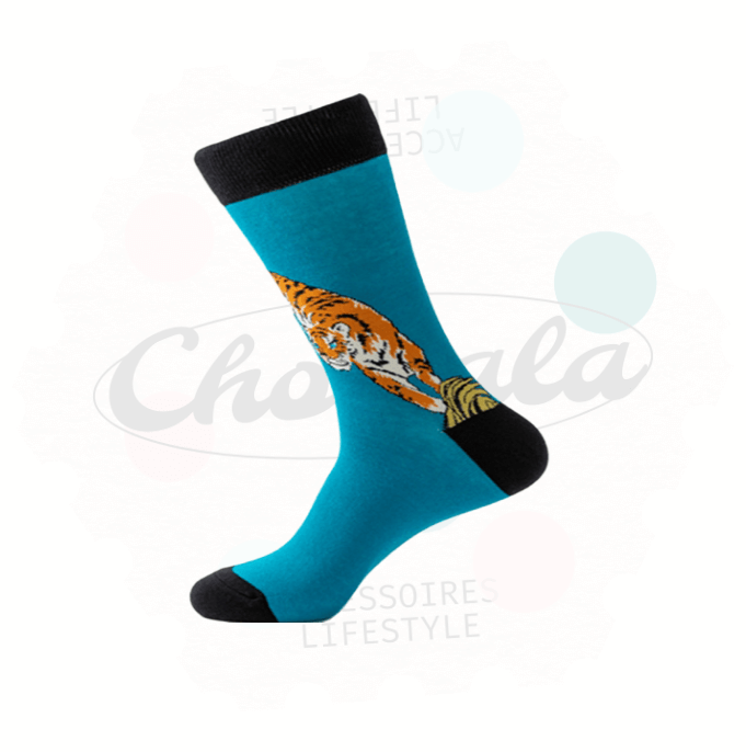 Chaussettes Fantaisie Tigre - Chollala